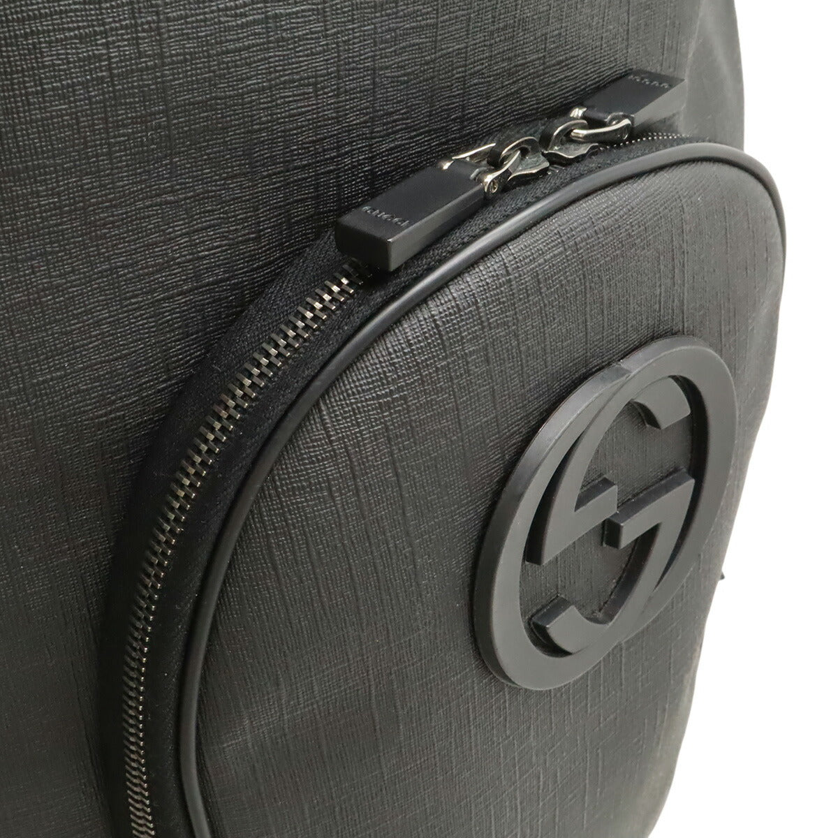 Gucci Interlocking G PVC Leather Backpack - Image 8