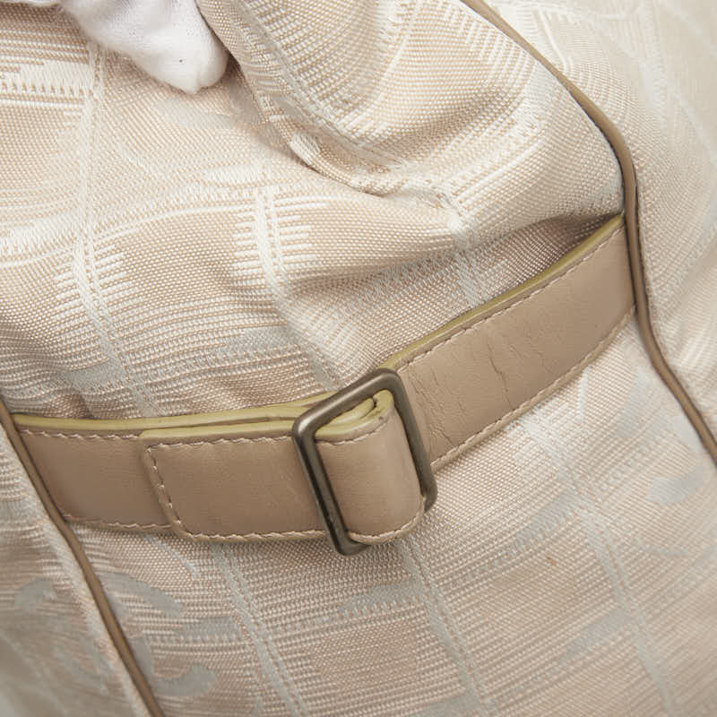 Chanel Coco Mark New Travel Line Canvas Leather Tote Bag - Image 14