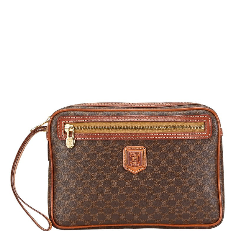 Celine Macadam PVC Leather Clutch Bag - Image 31