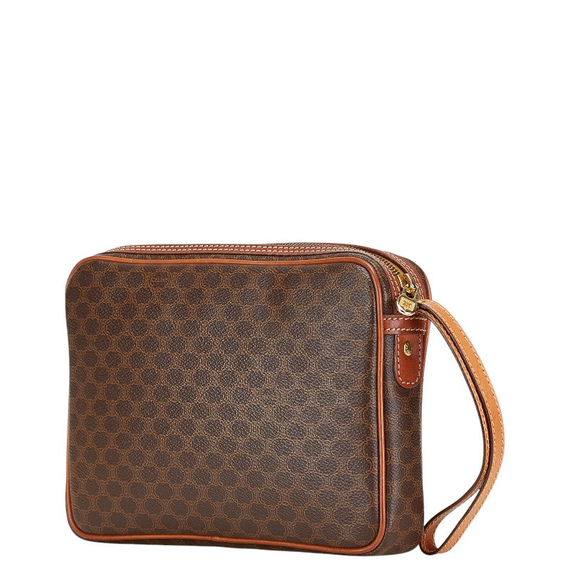 Celine Macadam PVC Leather Clutch Bag - Image 32