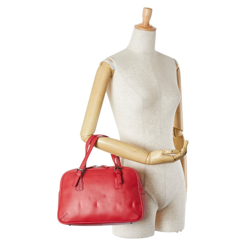 Burberry Nova Check Leather Handbag - Image 16