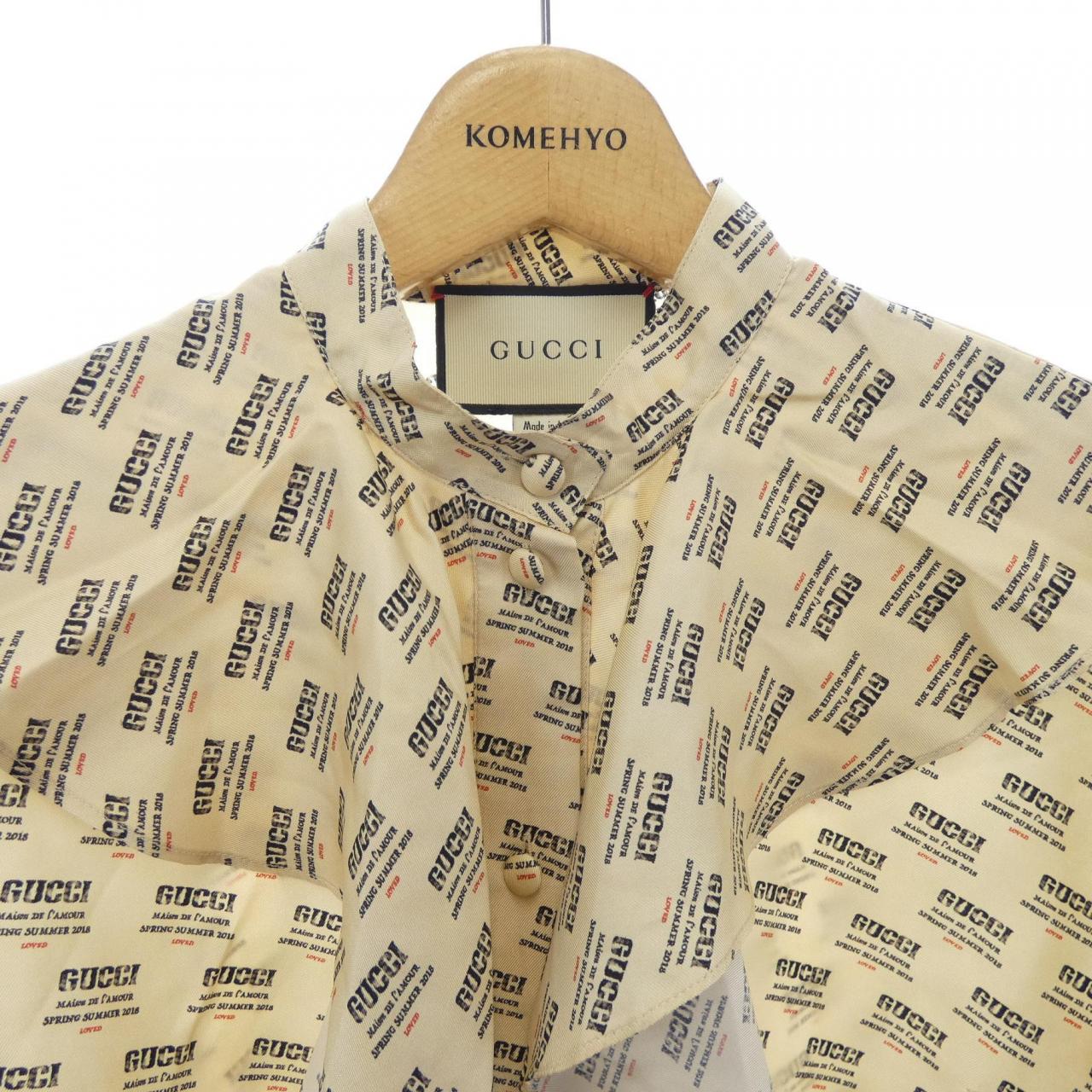Gucci 519339 ZKF06 Silk Shirt - Image 5