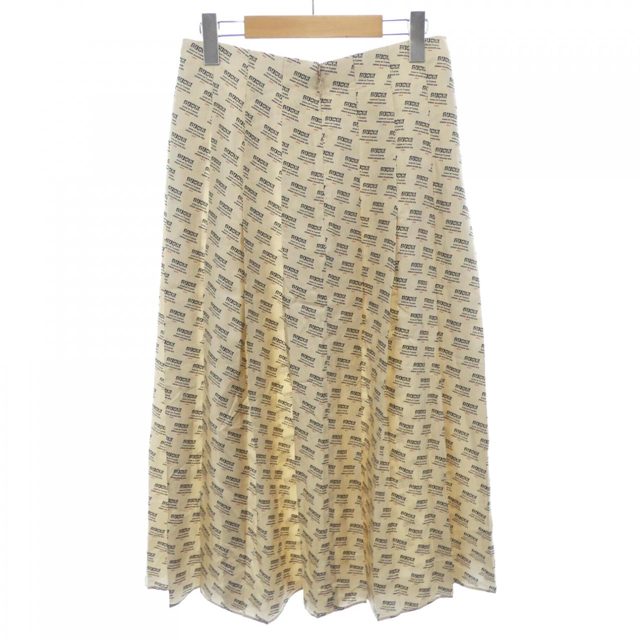 Gucci 409370 ZKF06 Silk Skirt - Image 2