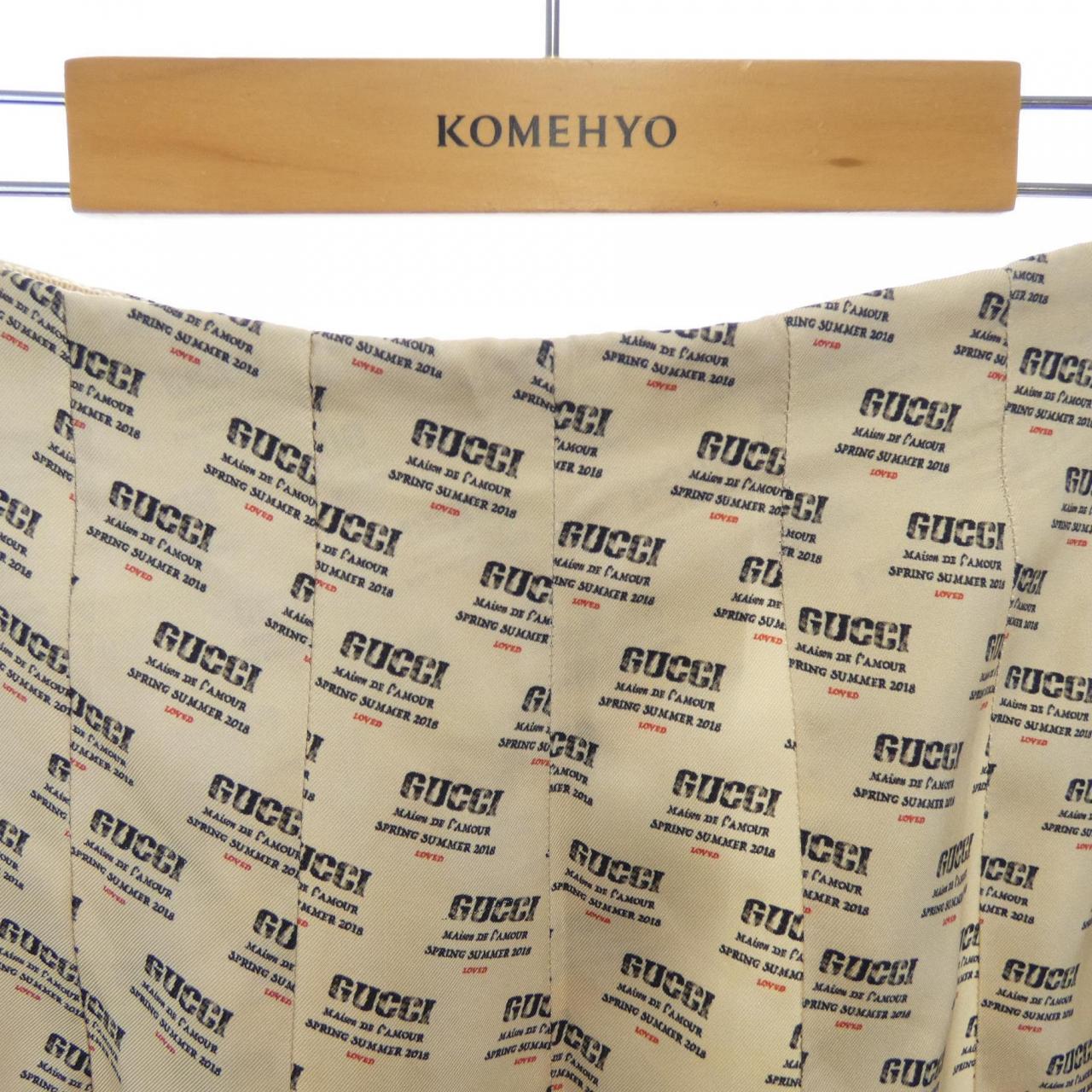 Gucci 409370 ZKF06 Silk Skirt - Image 5