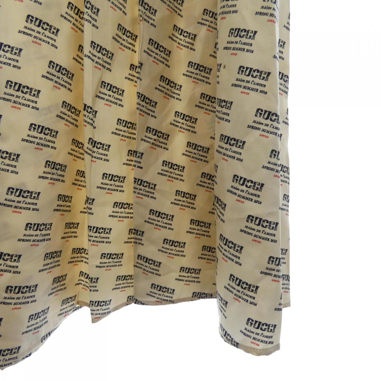 Gucci 409370 ZKF06 Silk Skirt - Image 6