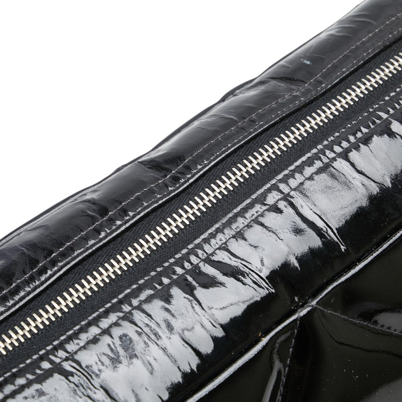 Chanel Matelasse Patent Leather Shoulder Bag - Image 20