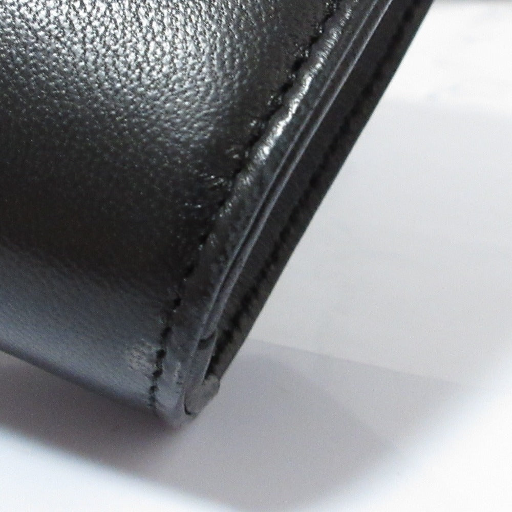 JIMMY CHOO CAYLA Leather Clutch Bag - Image 11