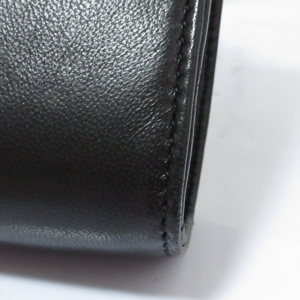 JIMMY CHOO CAYLA Leather Clutch Bag - Image 13