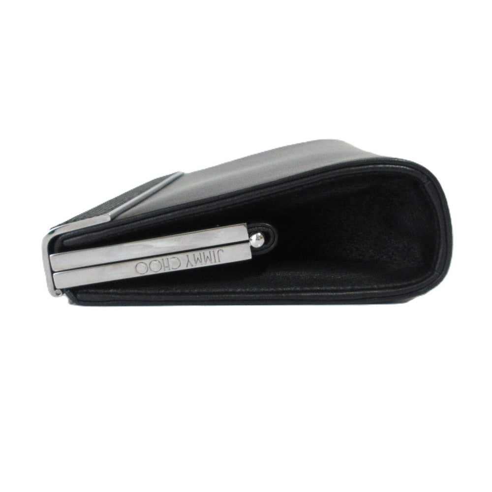 JIMMY CHOO CAYLA Leather Clutch Bag - Image 14