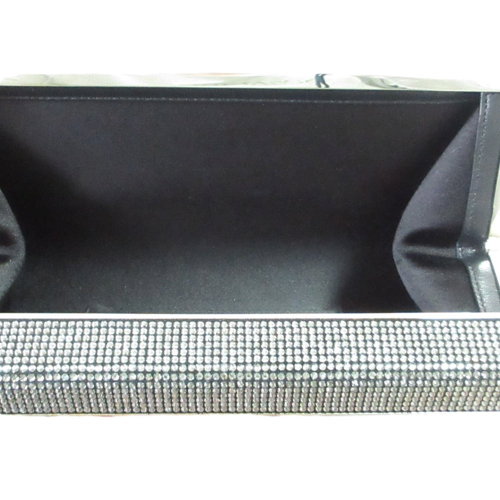 JIMMY CHOO CAYLA Leather Clutch Bag - Image 16