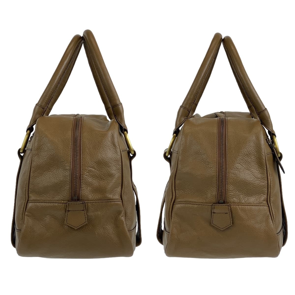 Burberry Medium Check Leather 2way Bag - Image 7