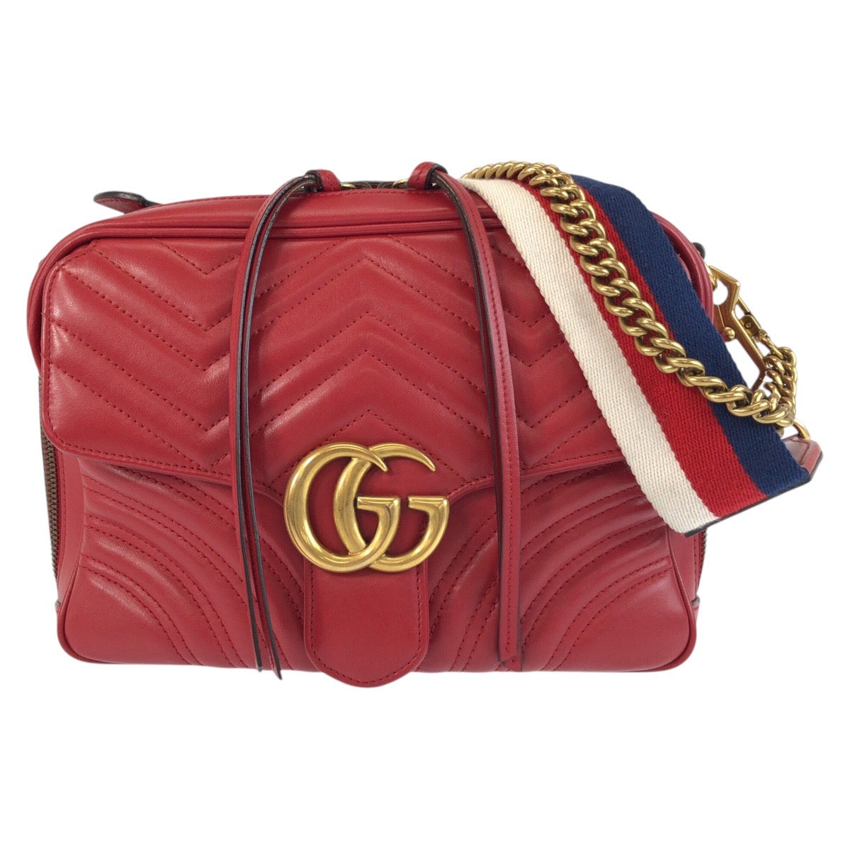 Gucci GG Marmont Leather Shoulder Bag - Image 11