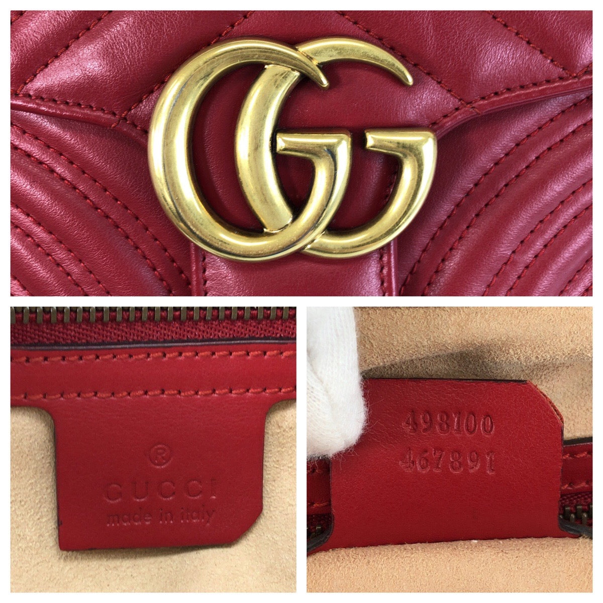Gucci GG Marmont Leather Shoulder Bag - Image 14