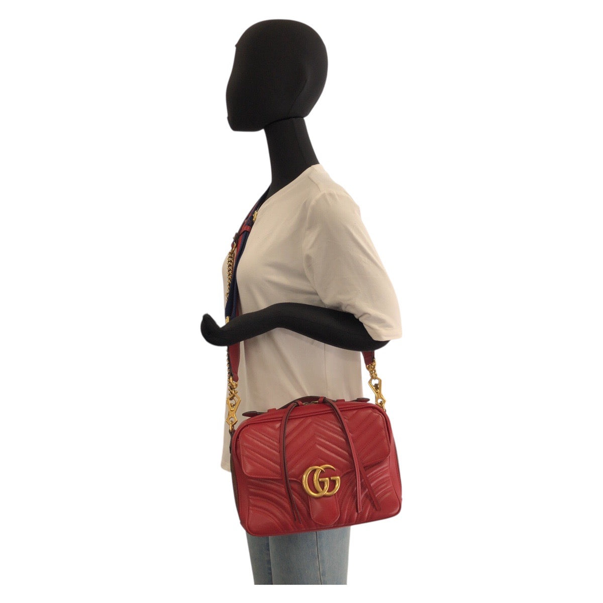 Gucci GG Marmont Leather Shoulder Bag - Image 17