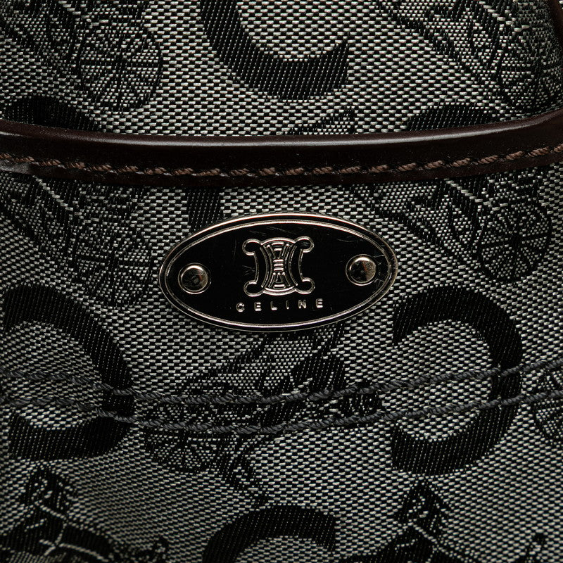 Celine Boogie Bag C Macadam Canvas Leather Handbag - Image 14