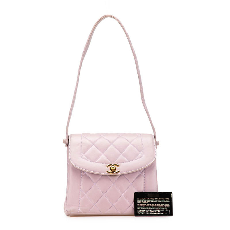 Chanel Diana Matelasse Lambskin Shoulder Bag - Image 18