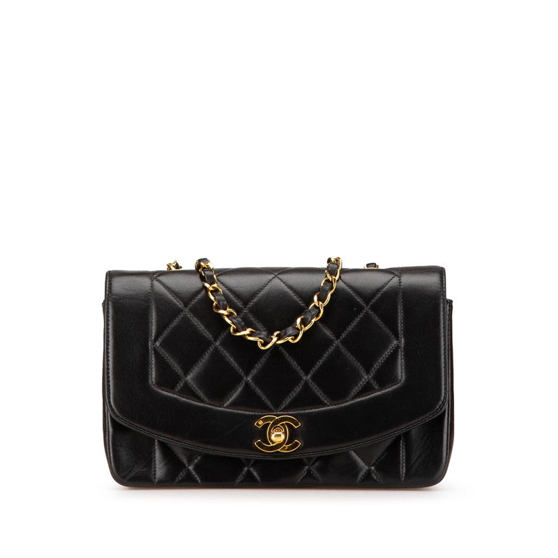 Chanel Diana Matelasse Lambskin Shoulder Bag - Image 27