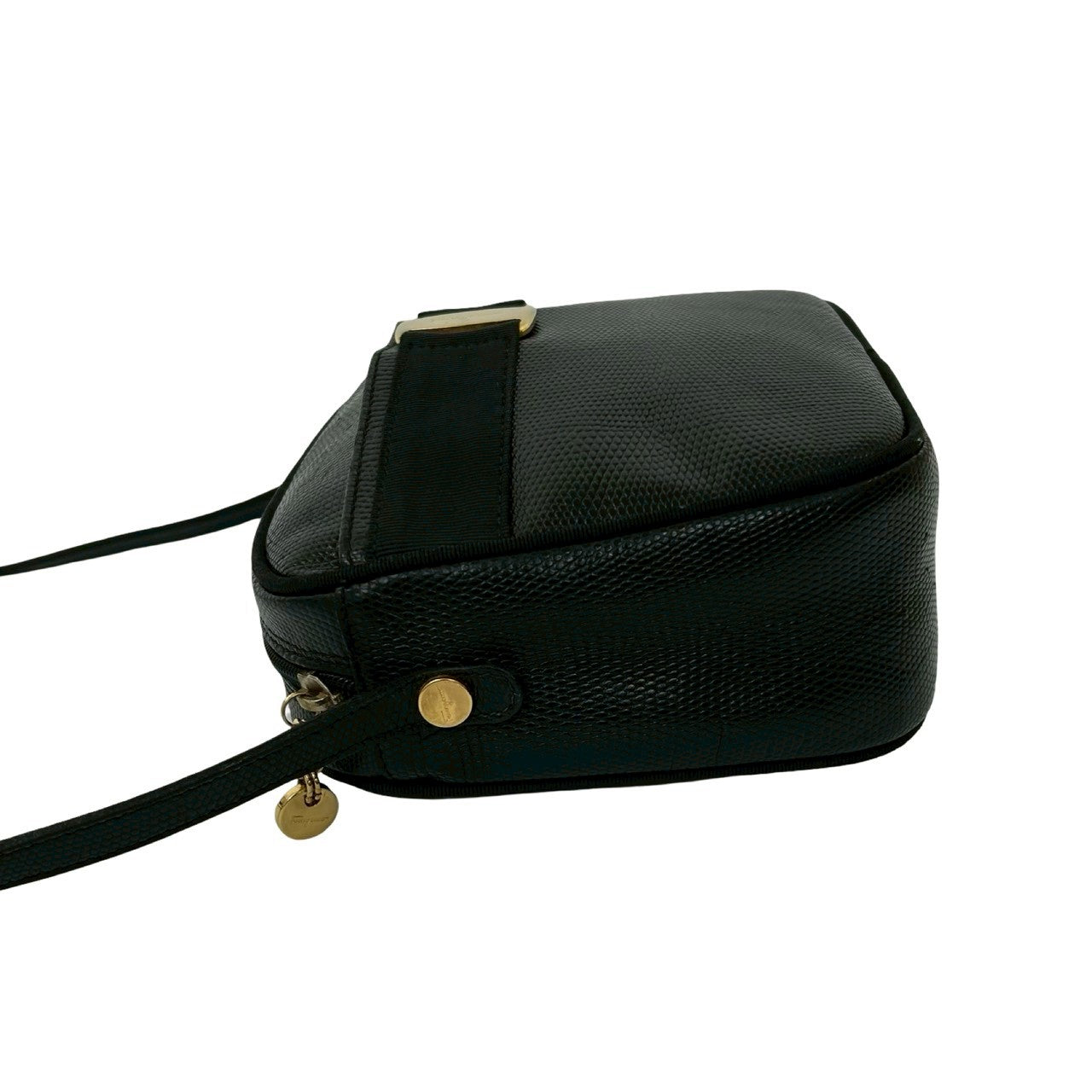 Salvatore Ferragamo Leather Shoulder Bag - Image 5