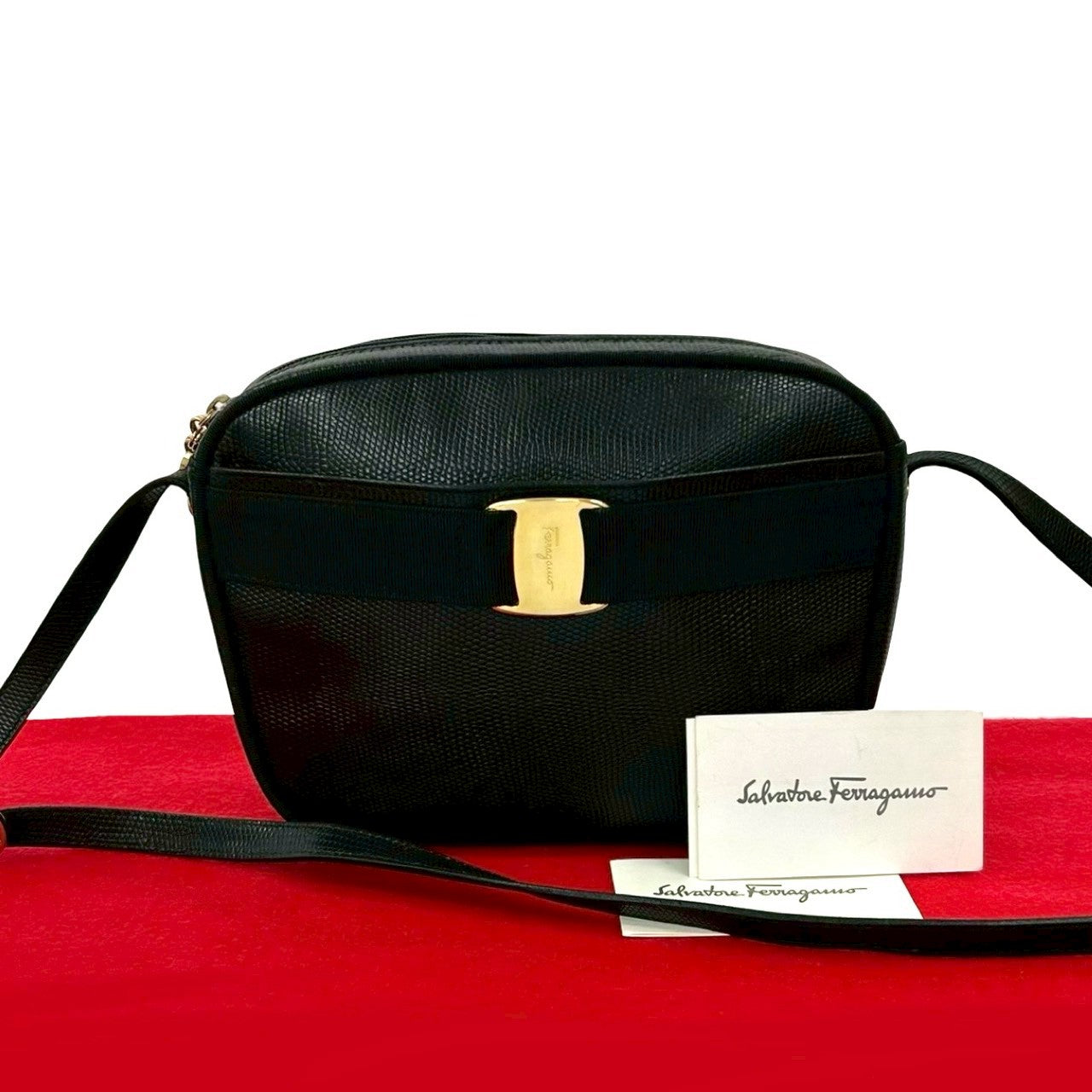 Salvatore Ferragamo Leather Shoulder Bag