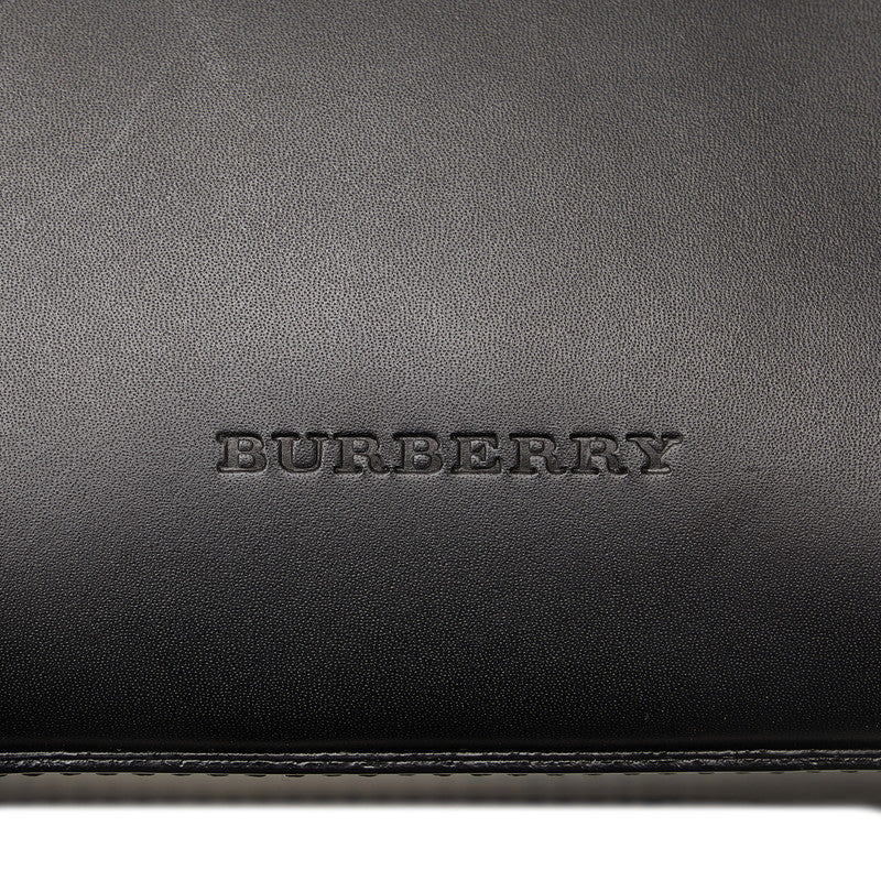 Burberry Nova Check Leather Handbag - Image 26