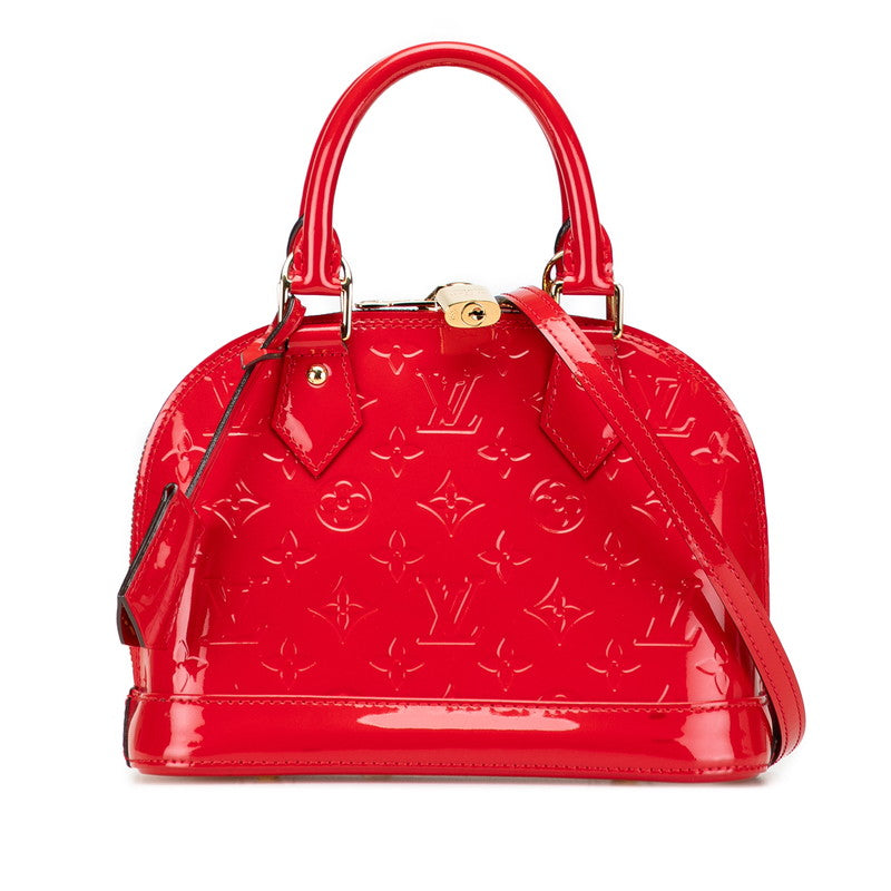 Louis Vuitton Alma BB Monogram Vernis 2way bag - Image 38