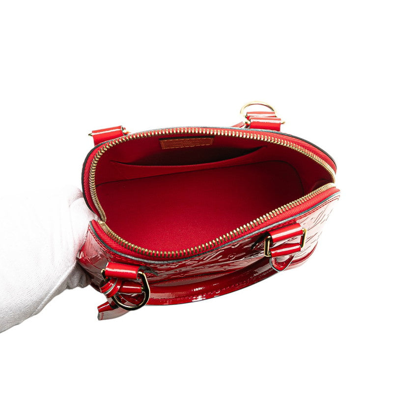 Louis Vuitton Alma BB Monogram Vernis 2way bag - Image 41