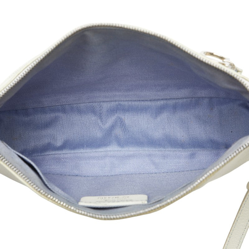 Salvatore Ferragamo Gancini Leather Shoulder Bag - Image 11