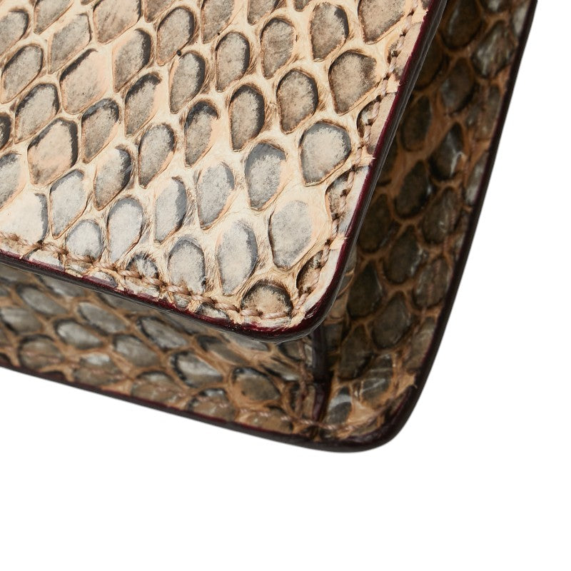 Miu Miu Ribbon Python Shoulder Bag - Image 11