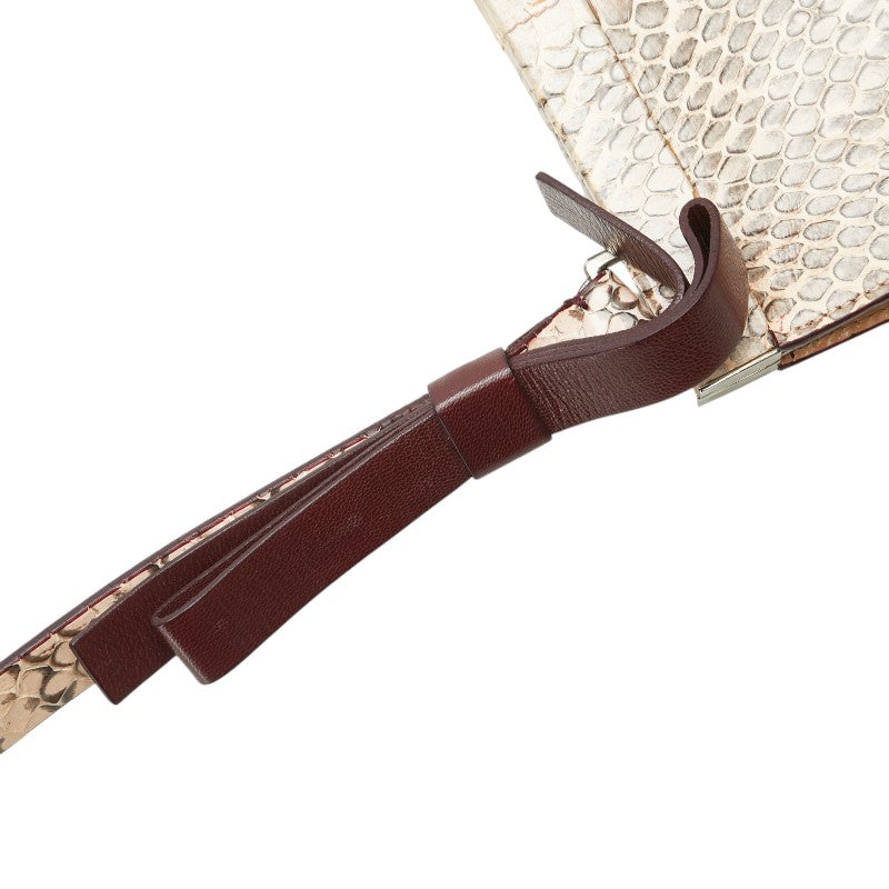 Miu Miu Ribbon Python Shoulder Bag - Image 13