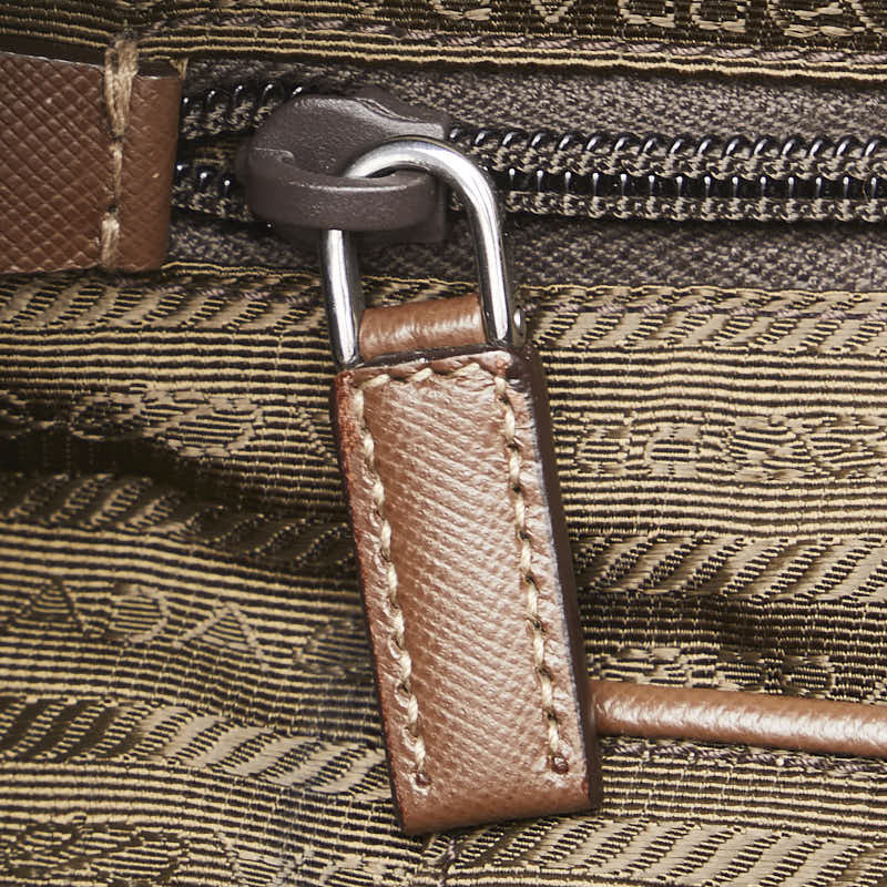 Prada BR4696 Nylon Leather 2way Bag - Image 11