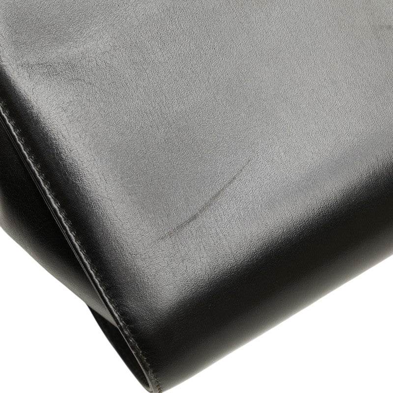 Salvatore Ferragamo Gancini Leather Shoulder Bag - Image 20