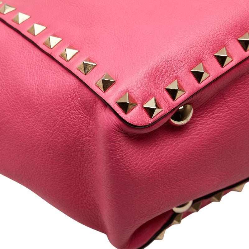 Valentino Rockstuds Leather 2way Bag - Image 11