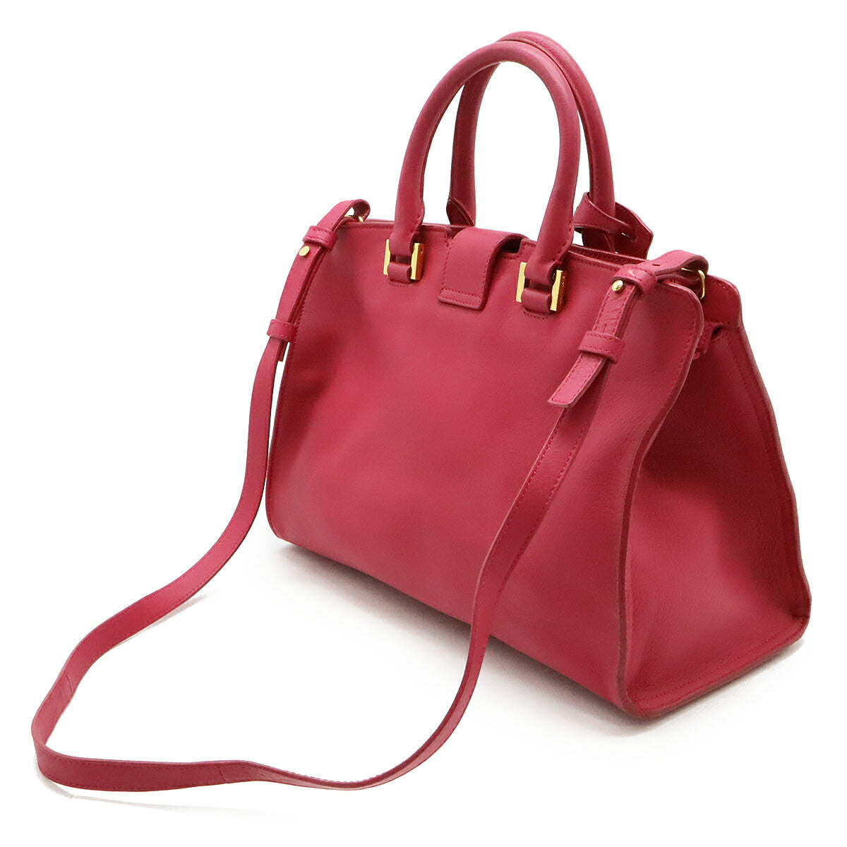 Saint Laurent Paris Leather Y Ligne Petit Cabas 2way Bag 311210 - Image 2