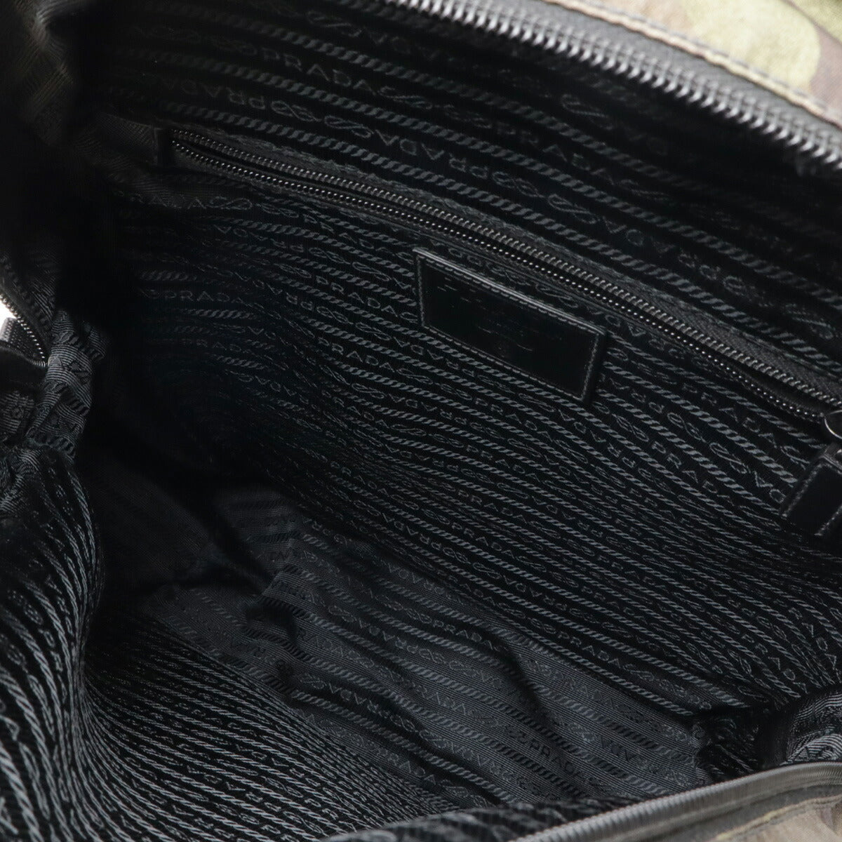 Prada Nylon Triangle Logo Backpack VZ0051 Camouflage - Image 7