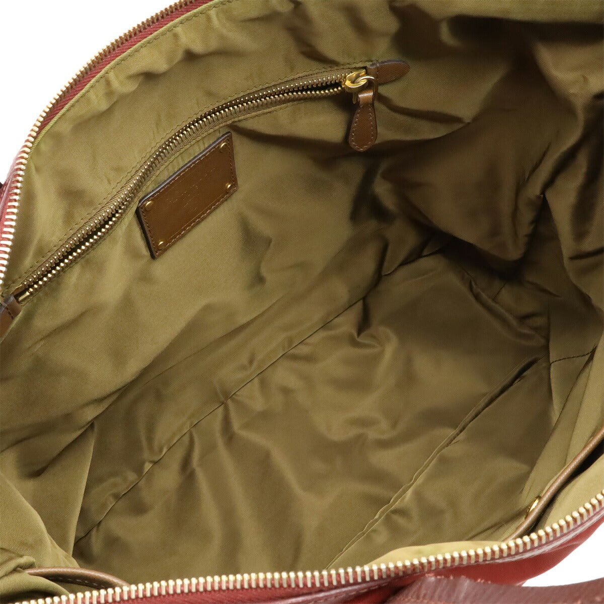 Prada 2way Nylon Leather Tote Bag - Image 7