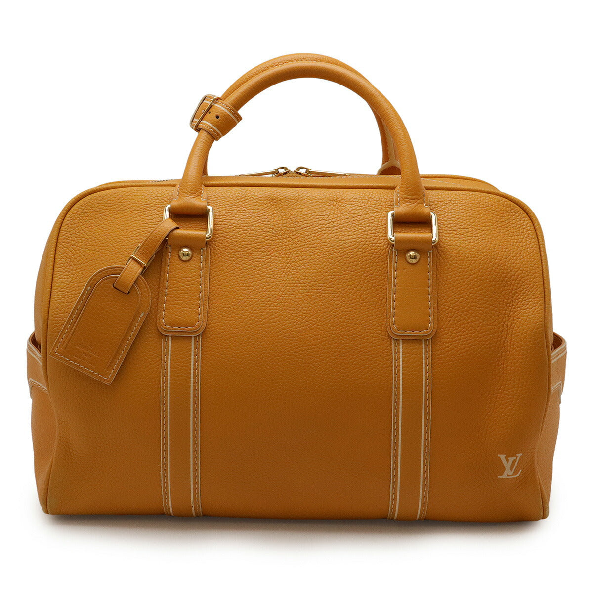 Louis Vuitton Tobaco Leather Travel Bag