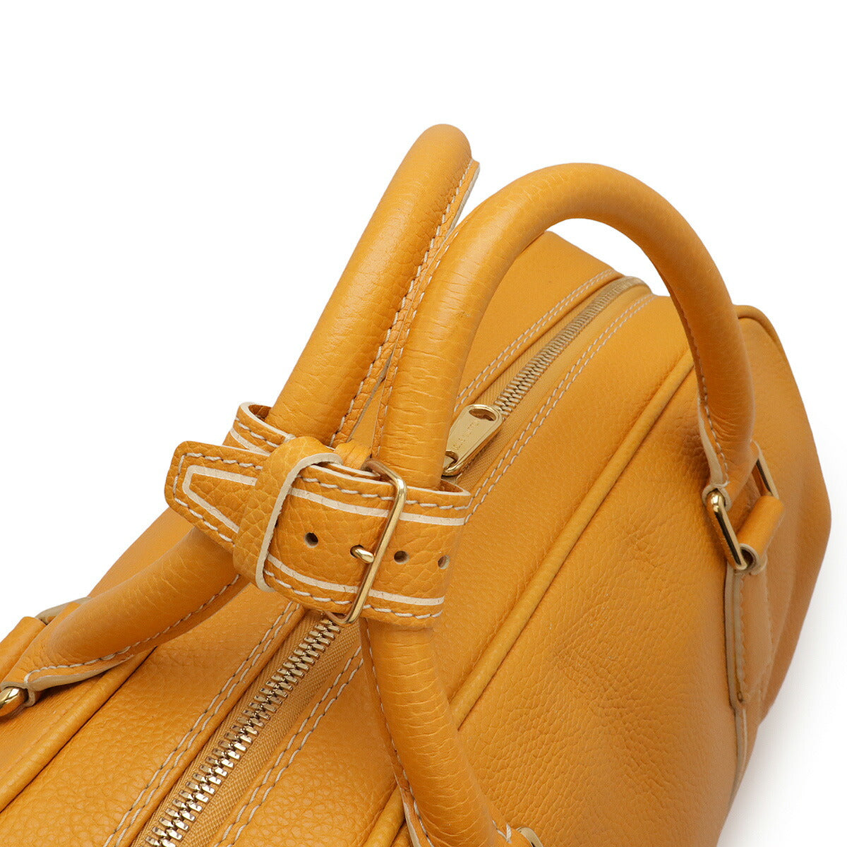 Louis Vuitton Tobaco Leather Travel Bag - Image 5