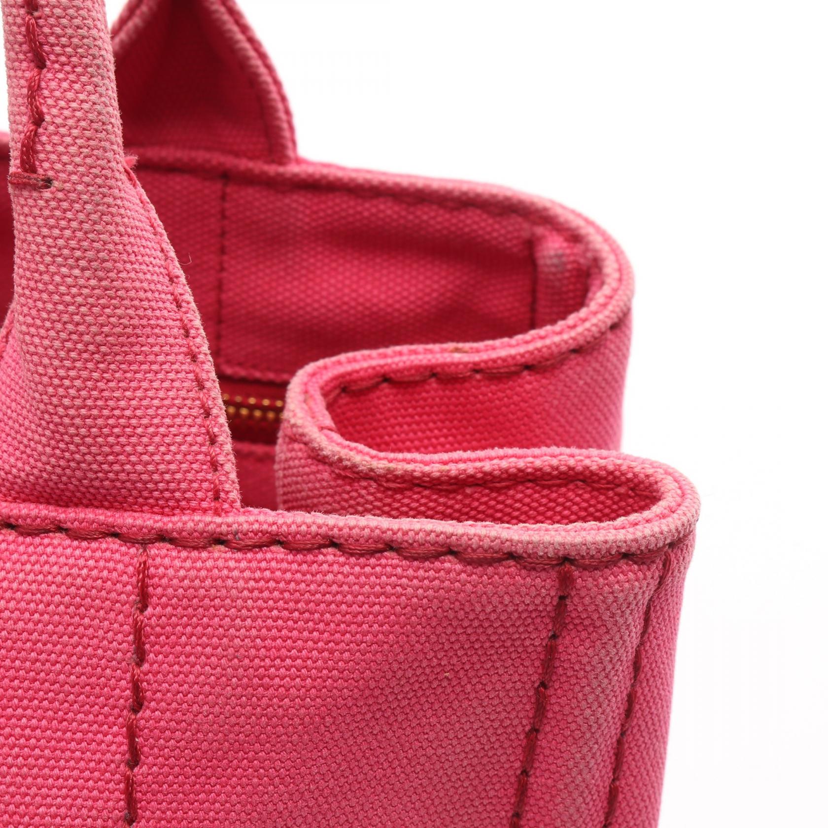 Prada Canapa Canvas Tote Bag - Image 6