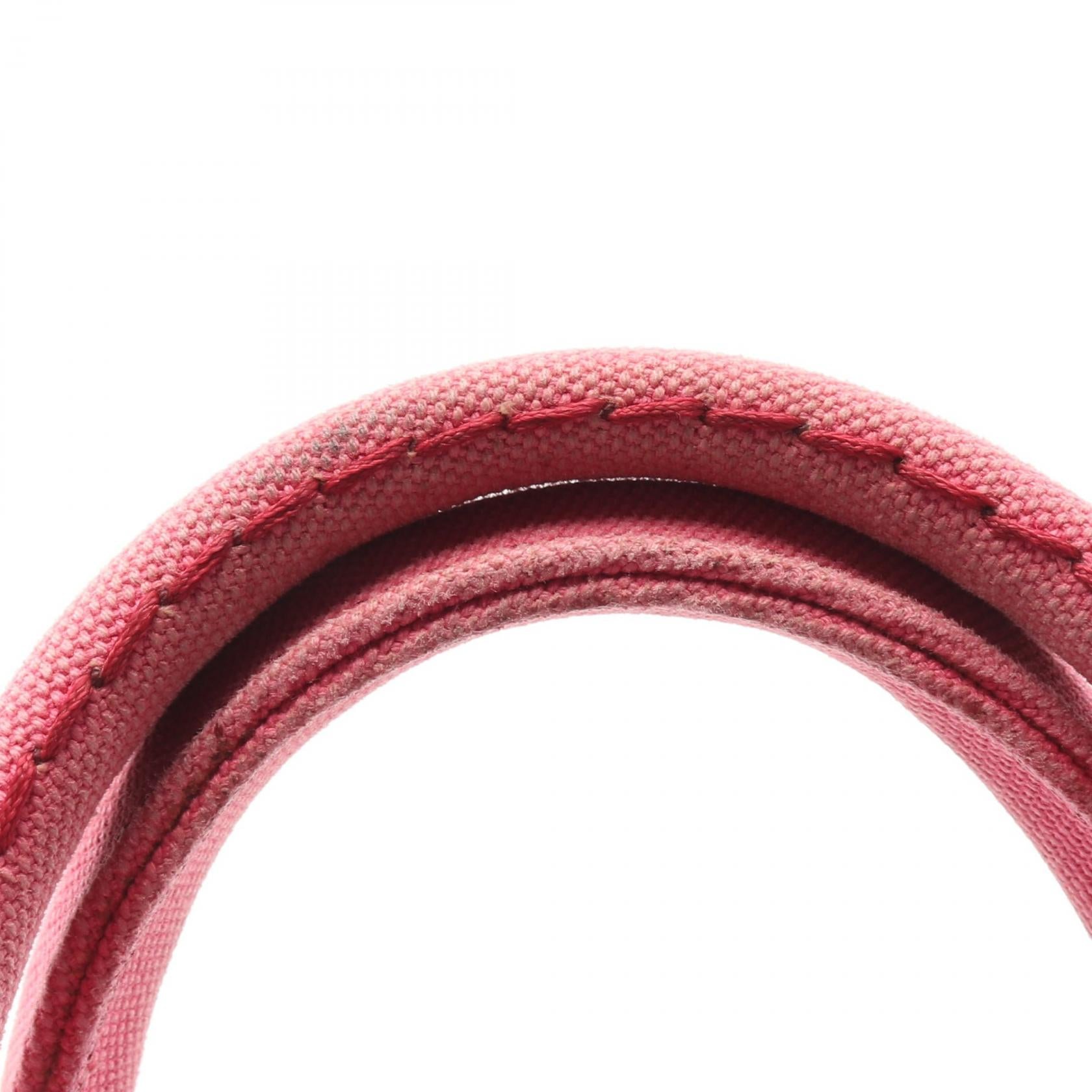 Prada Canapa Canvas Tote Bag - Image 8