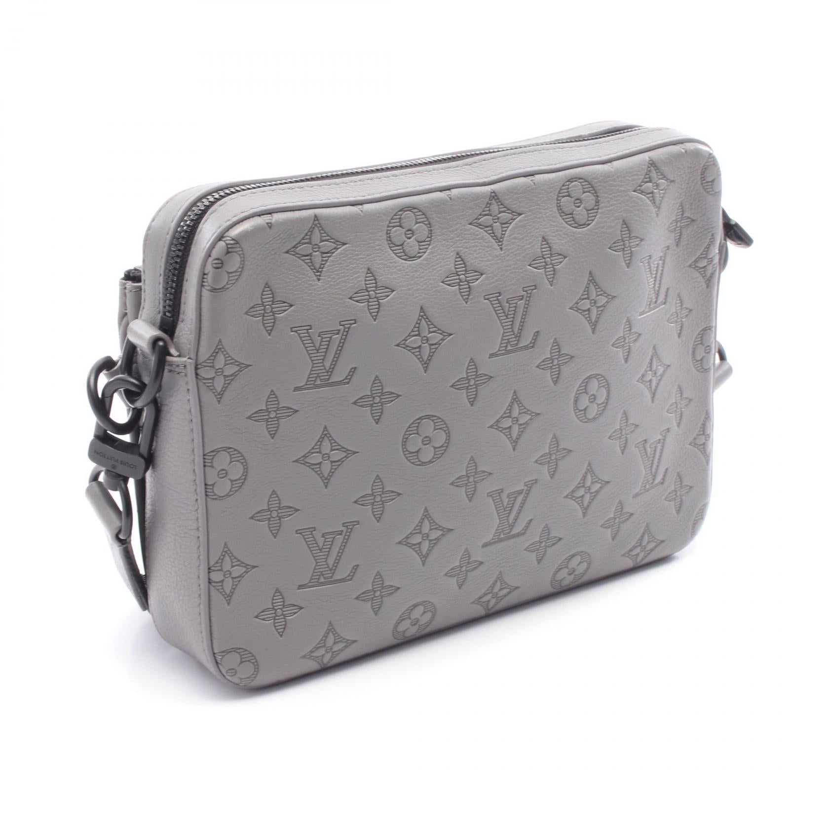 Louis Vuitton Trio Messenger Monogram Shadow Shoulder Bag - Image 2