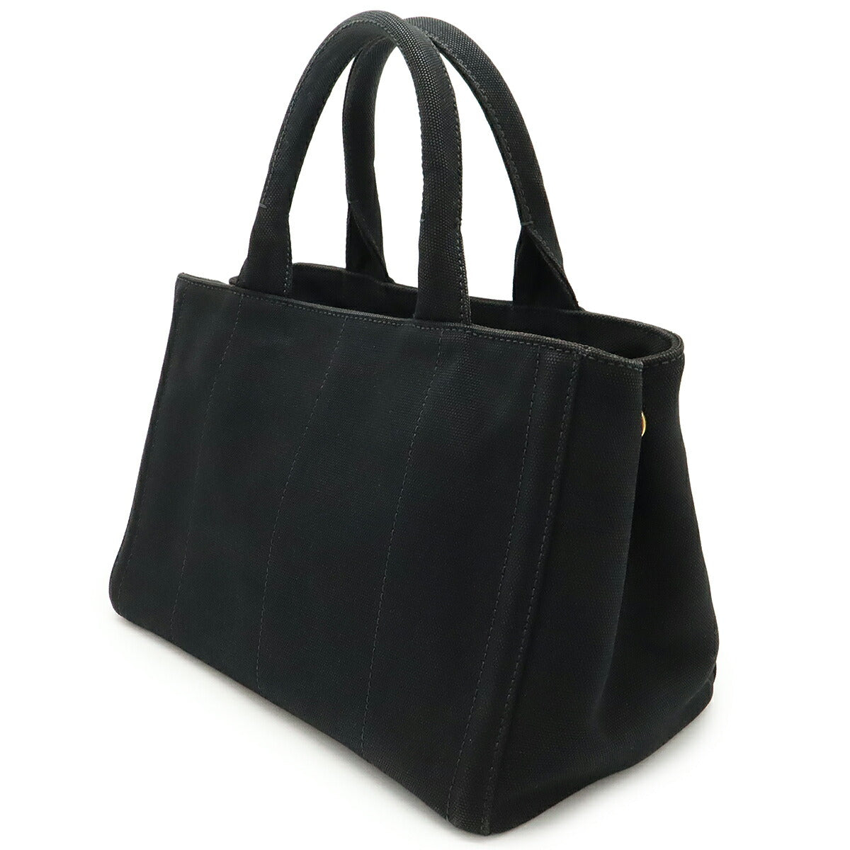 Prada Canapa Canvas Tote Bag - Image 12
