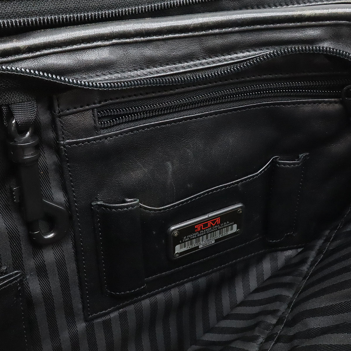 Tumi Leather 2way Briefcase - Image 8