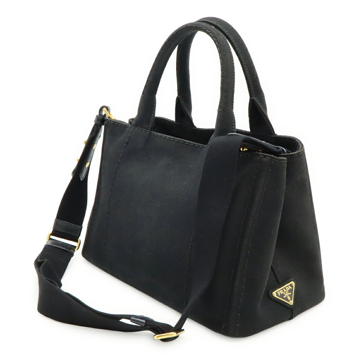 Prada CANAPA Canvas 2way Bag - Image 13