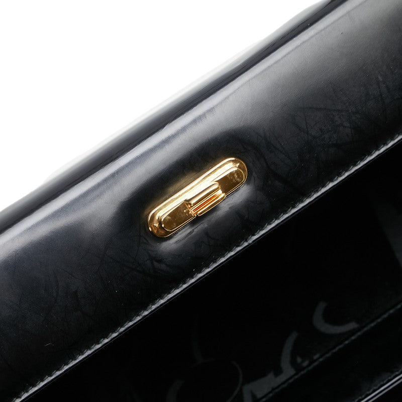 Salvatore Ferragamo Gancini Leather Shoulder Bag - Image 27