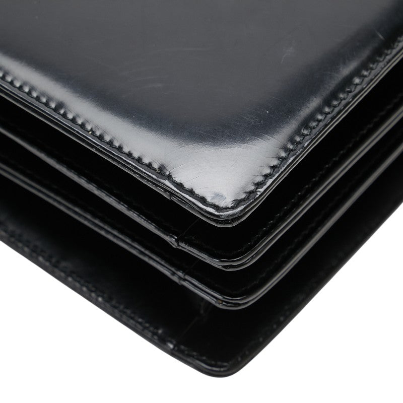 Salvatore Ferragamo Gancini Leather Shoulder Bag - Image 34