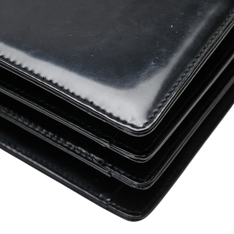 Salvatore Ferragamo Gancini Leather Shoulder Bag - Image 35