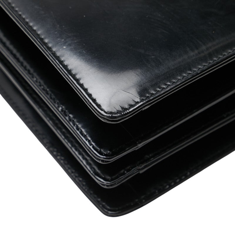 Salvatore Ferragamo Gancini Leather Shoulder Bag - Image 36