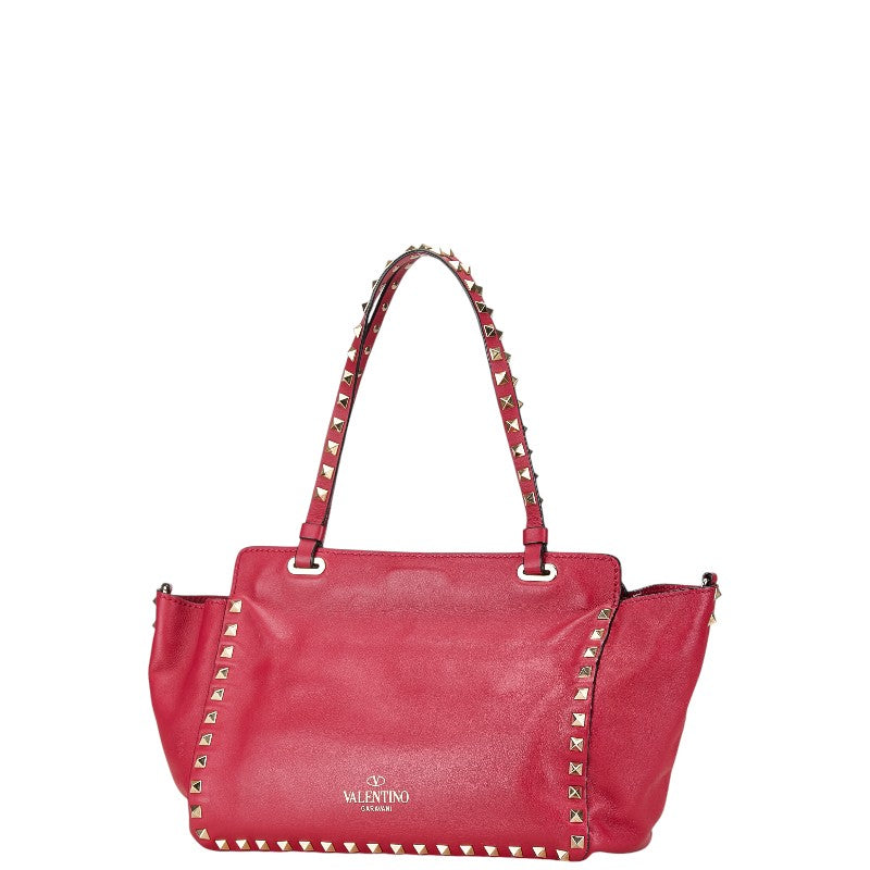 Valentino Rockstuds Leather 2way Bag - Image 15