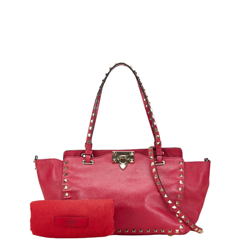 Valentino Rockstuds Leather 2way Bag - Image 20