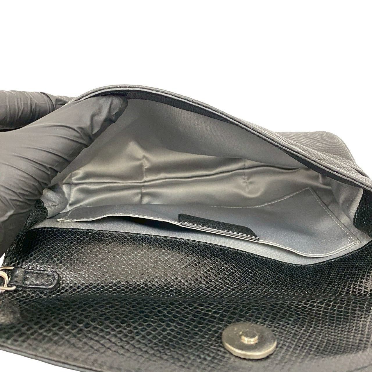 Salvatore Ferragamo Gancini Leather Shoulder Bag - Image 64